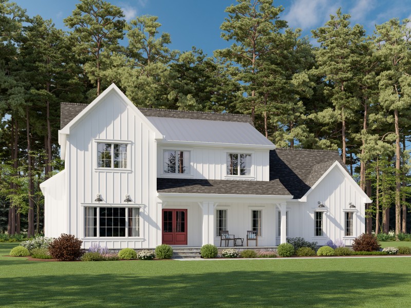 Classic Farmhouse Custom Home Builder In Harford County Custom Home 